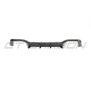 BMW G02 X4 & F98 X4M LCI 2022-2025 CARBON FIBRE DIFFUSER-Diffuser-CT CARBON-CT Carbon - High-quality carbon fiber and gloss black aerodynamic parts for premium sports and luxury vehicles.