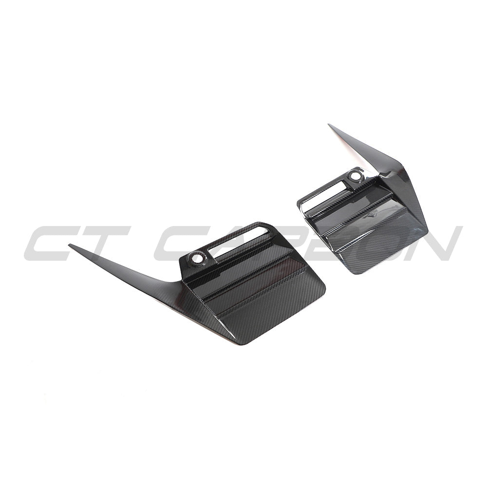 BMW G87 M2 2023+ CARBON FIBRE REAR BUMPER TRIM - V2