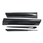TESLA MODEL 3 2023+ CARBON FIBRE INTERIOR DOOR PANEL TRIM ADD ON-Accessories-CT CARBON-CT Carbon - High-quality carbon fiber and gloss black aerodynamic parts for premium sports and luxury vehicles.