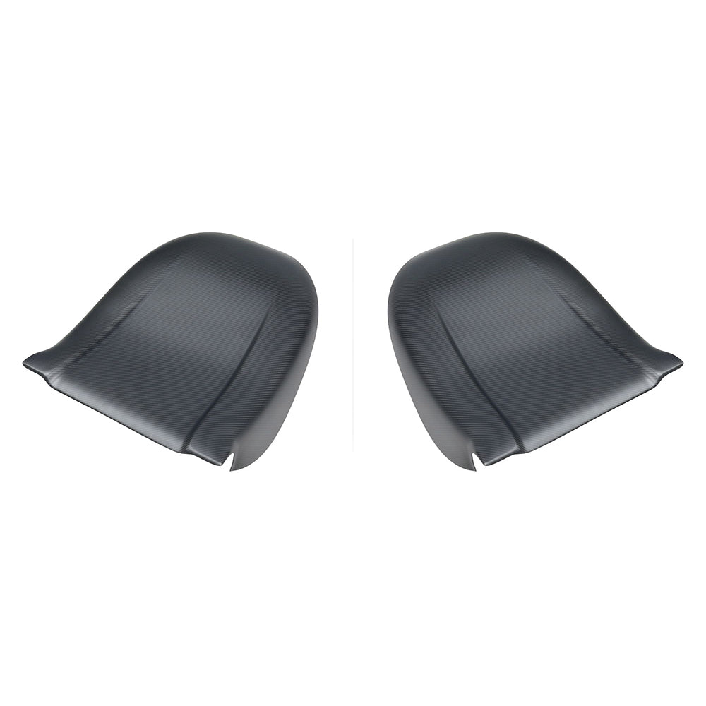 TESLA MODEL S 2021+ CARBON FIBRE REPLACEMENT SEAT BACKS-Accessories-CT CARBON-CT Carbon - High-quality carbon fiber and gloss black aerodynamic parts for premium sports and luxury vehicles.