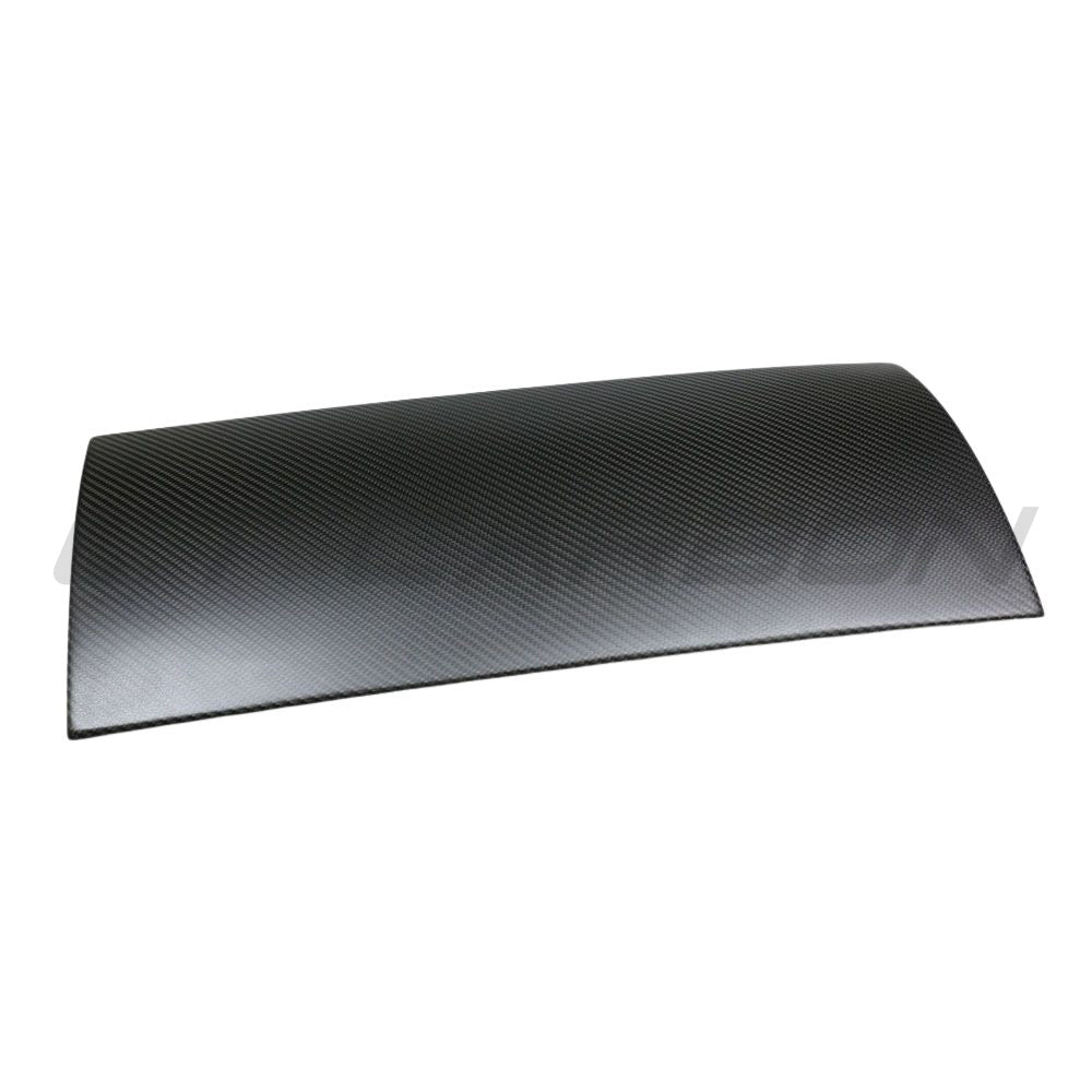 TESLA MODEL 3 & Y 2017-2023 CARBON FIBRE GLOVE BOX COVER-Accessories-CT CARBON-CT Carbon - High-quality carbon fiber and gloss black aerodynamic parts for premium sports and luxury vehicles.