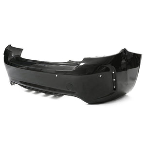 BMW F87 M2/M2C CARBON PRE-PREG FIBRE REAR BUMPER-Bumper-CT CARBON-CT Carbon - High-quality carbon fiber and gloss black aerodynamic parts for premium sports and luxury vehicles.