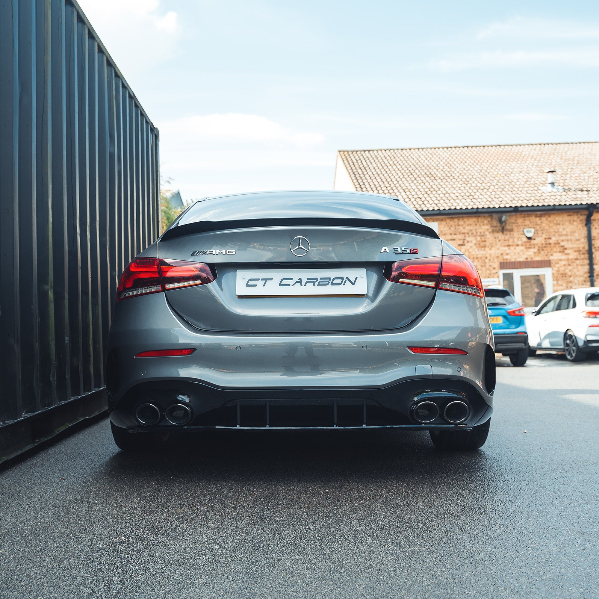 MERCEDES A-CLASS SALOON V177 GLOSS BLACK SPOILER