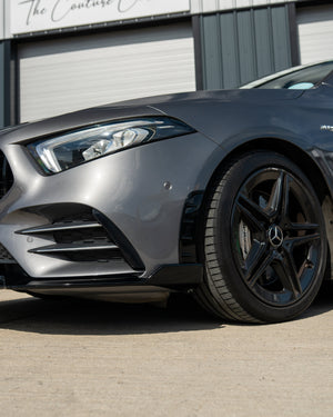 MERCEDES A-CLASS W177 2018-2022 GLOSS BLACK FRONT BUMPER VENTS