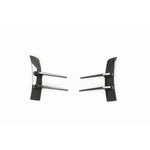 MERCEDES A-CLASS W177 & V177 2018-2022 GLOSS BLACK FRONT BUMPER TRIM