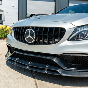 MERCEDES C63 W205 COUPE CARBON FIBRE SPLITTER V2