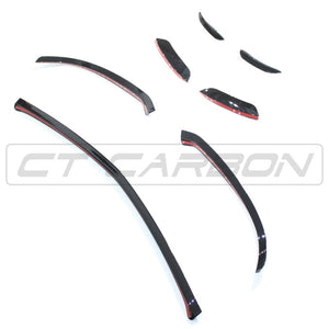 CT CARBON Bundles MERCEDES W177/V177 A-CLASS GLOSS BLACK FRONT END PACK - BLAK BY CT