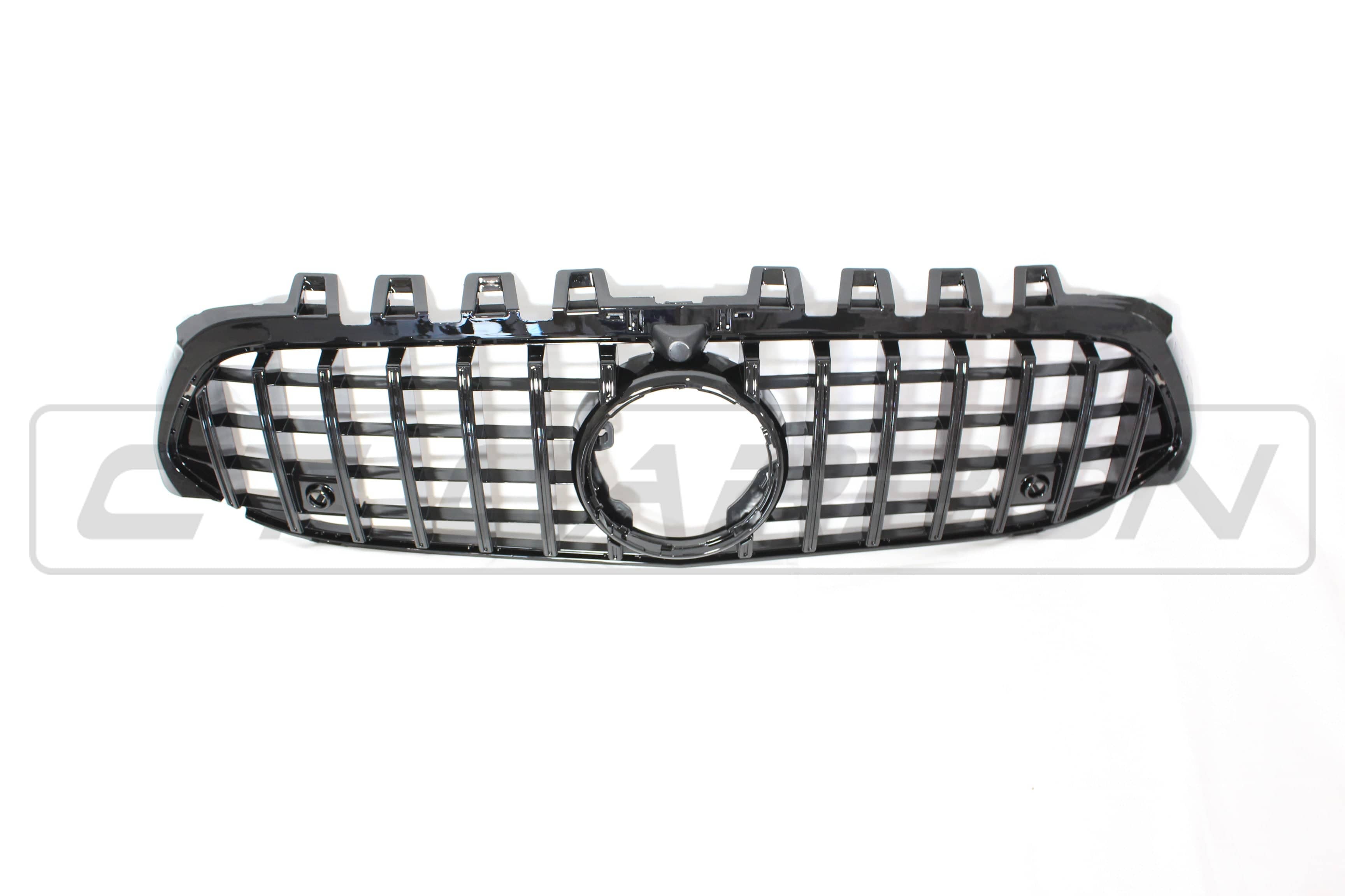 MERCEDES W177/V177 2018-2022 A-CLASS GLOSS BLACK FRONT END PACK - BLAK BY CT