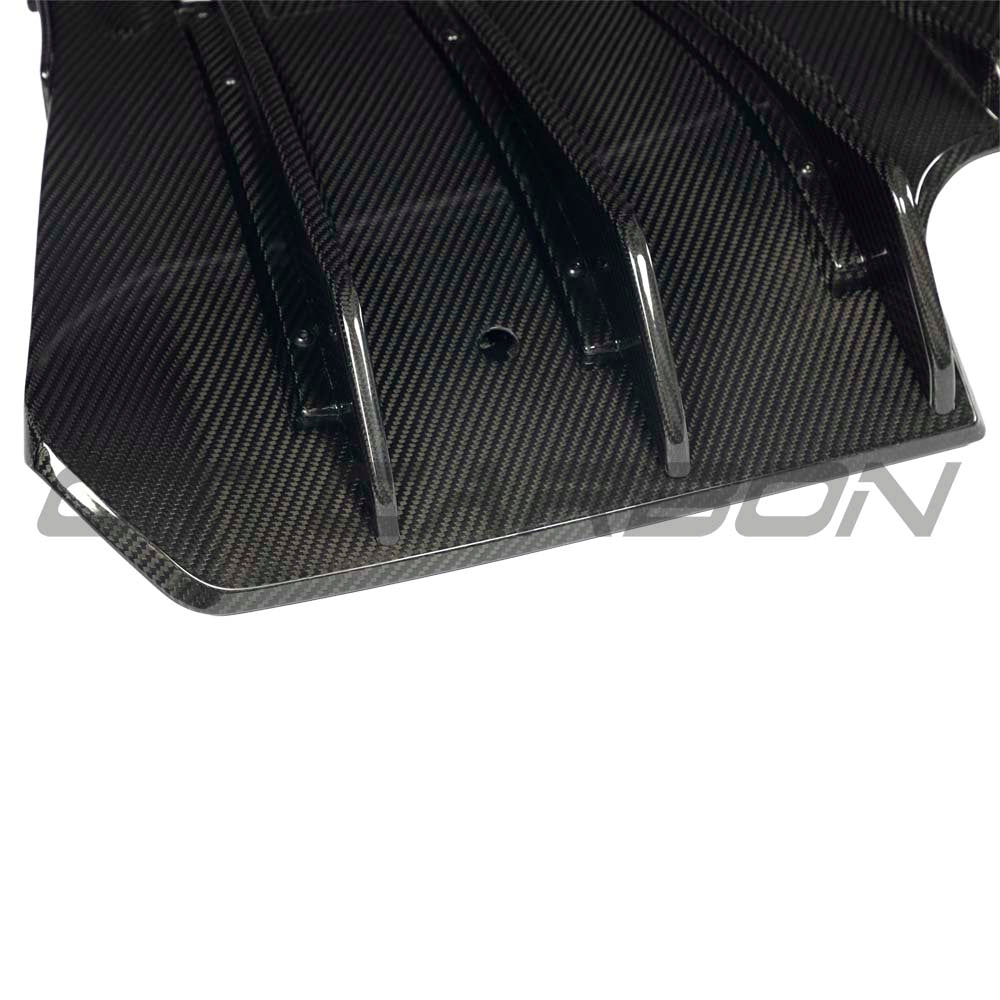 PORSCHE 911 992.1 & 992.2 GT3/GT3 RS & GT3 TOURING 2022-2024 CARBON FIBRE UNDERTRAY PANEL - CT DESIGN