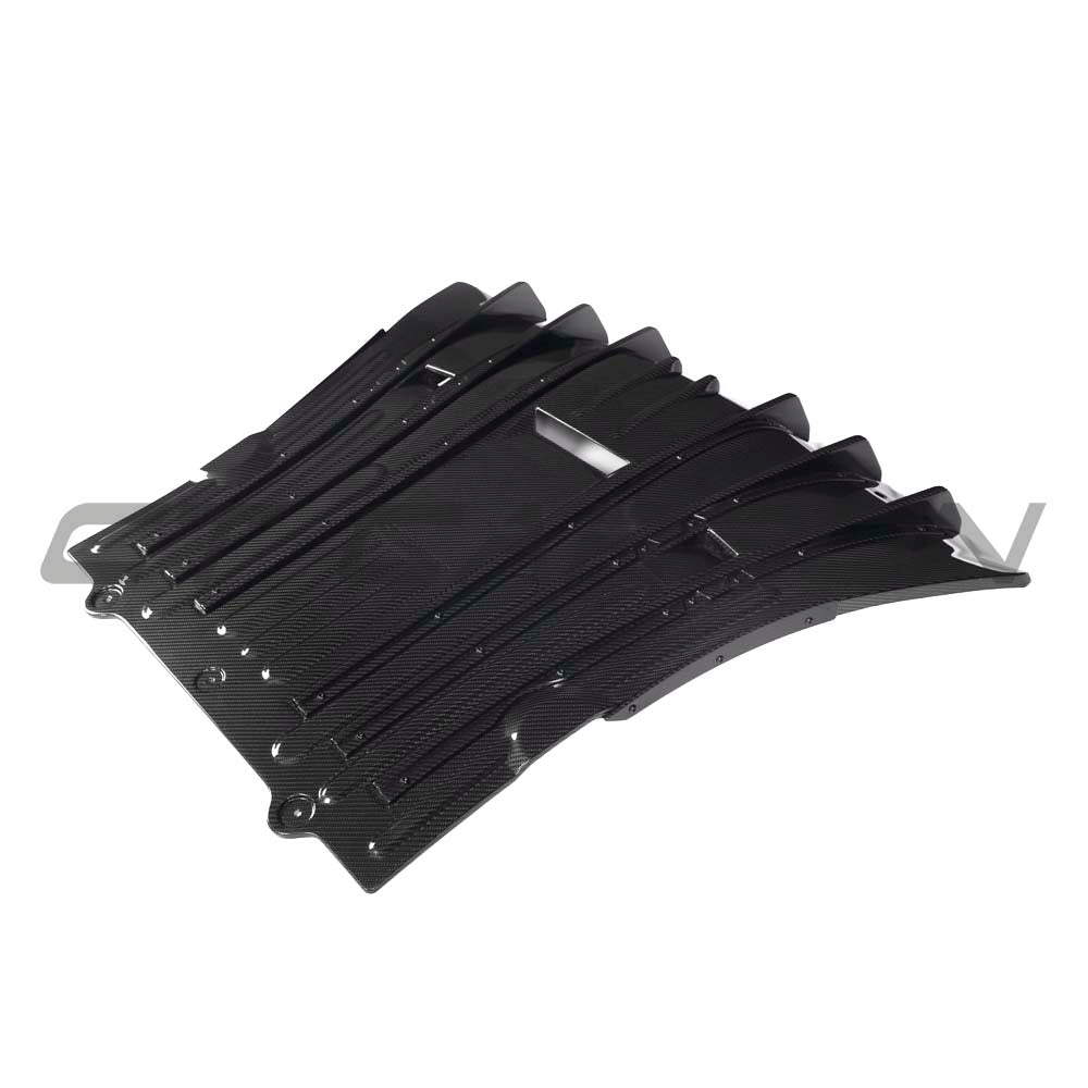 PORSCHE 911 992.1 & 992.2 GT3/GT3 RS & GT3 TOURING 2022-2024 CARBON FIBRE UNDERTRAY PANEL - CT DESIGN
