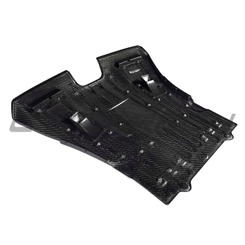 PORSCHE 911 992.1 & 992.2 GT3/GT3 RS & GT3 TOURING 2022-2024 CARBON FIBRE UNDERTRAY PANEL - CT DESIGN
