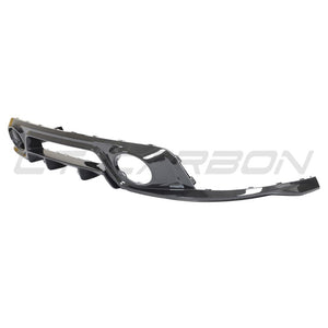 PORSCHE 911 992 TURBO S CARBON FIBRE DIFFUSER - CT DESIGN