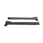 PORSCHE 911 992 TURBO S CARBON FIBRE SIDE SKIRTS - CT DESIGN