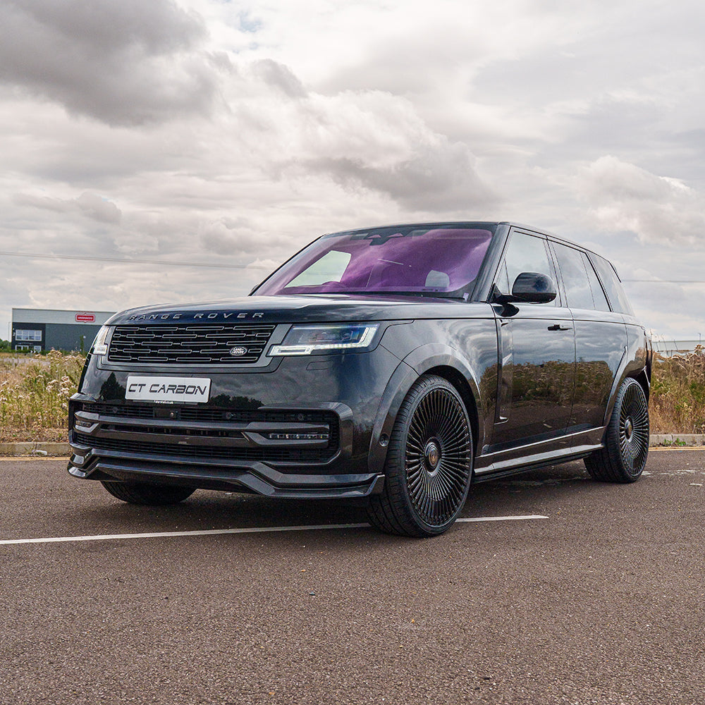 RANGE ROVER L460 2022+ CARBON FIBRE SIDE SKIRTS - CT DESIGN