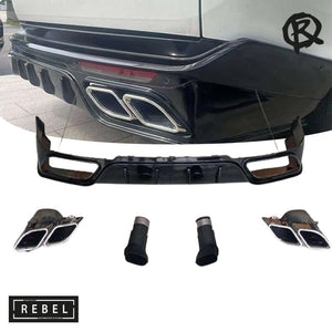 Range Rover Vogue L460 2021+ - Rear Lip with Exhaust Tips
