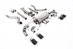 SSXLR129-692 Defender 110 V8 2021+ Milltek Performance Exhaust - Particulate Filter-back - OPF/GPF Back Non-Resonated Valved System (Louder) with Quad JET-90 Carbon Trims