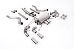 SSXLR120-696 Defender 110 V8 2021+ Milltek Performance Exhaust - Particulate Filter-back - OPF/GPF Back Resonated Valved System with Quad GT-90 Polished Trims