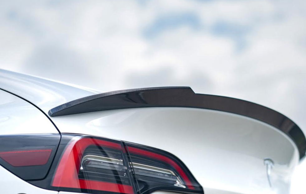 Tesla Model Y 2023+ Blade Style Rear Spoiler - Gloss Black