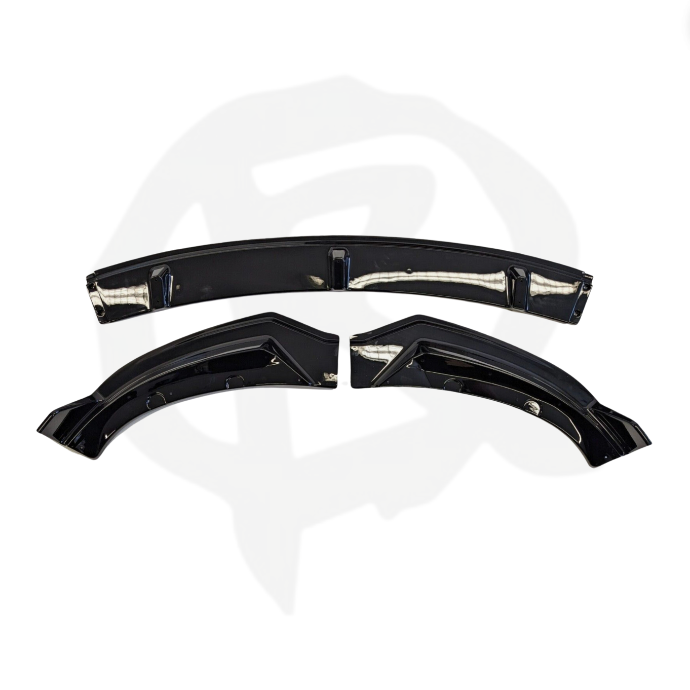Tesla Model 3 Aero Style Front Lip - Gloss Black