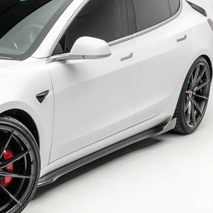 Tesla Model Y 2023+ Aero Style Side Skirt - Gloss Black