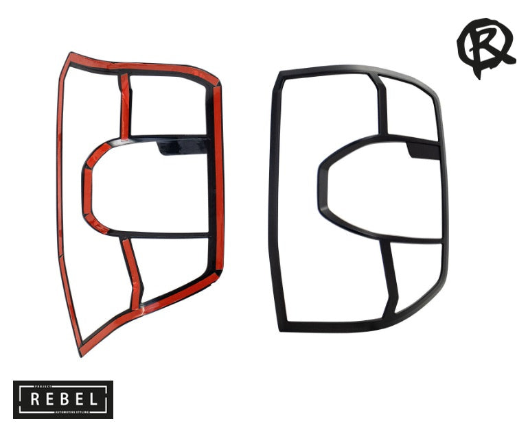 Ford Ranger T9 2023 Tail Light Cover for Wildtrak + XLT