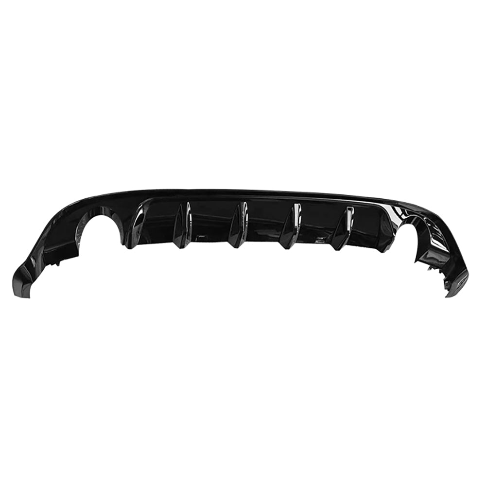 VOLKSWAGEN GOLF GTD/GTI MK7/7.5 2017-2020 GLOSS BLACK DIFFUSER