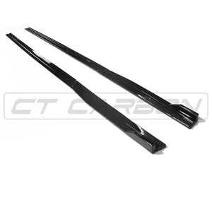 BLAK BY CT Side Skirts VOLKSWAGEN GOLF R/GTD/GTI MK7/7.5 2014-2020 GLOSS BLACK SIDE SKIRTS