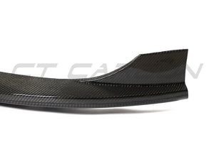 VW GOLF MK8 GTI CARBON FIBRE FRONT SPLITTER - V1