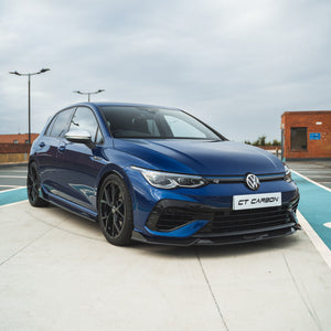 VW GOLF MK8/MK8.5 R CARBON FIBRE SIDE SKIRTS - CT DESIGN