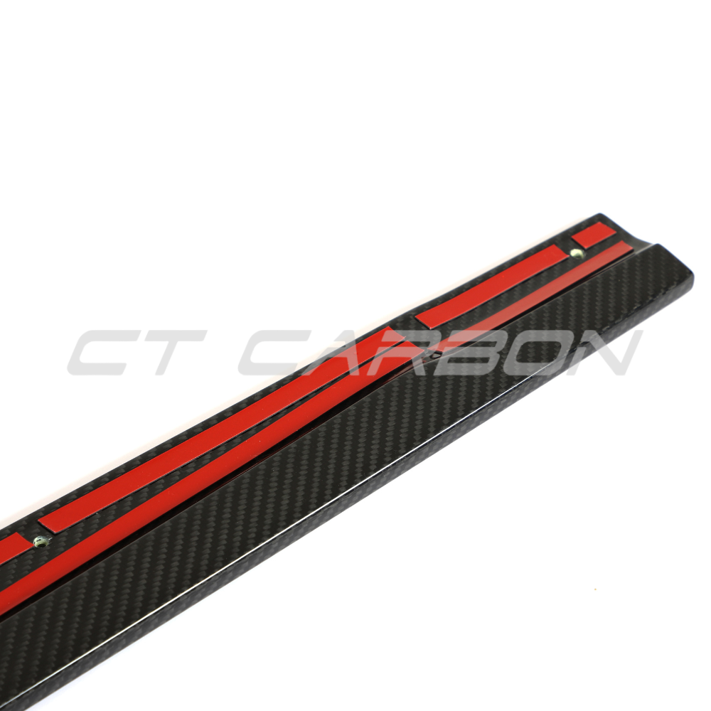 VW GOLF MK8/MK8.5 R CARBON FIBRE SIDE SKIRTS - CT DESIGN