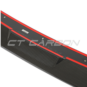 VW GOLF MK8 R CARBON FIBRE SPLITTER - CT DESIGN