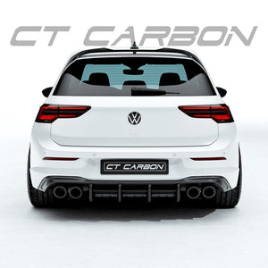 CT CARBON Spoiler VW GOLF MK8 R CARBON FIBRE SPOILER - CT DESIGN