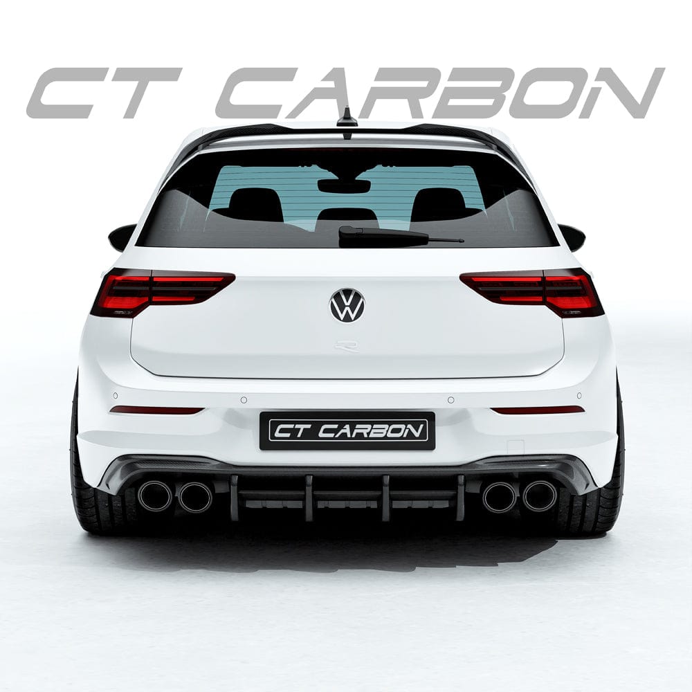 CT CARBON Spoiler VW GOLF MK8 R CARBON FIBRE SPOILER - CT DESIGN
