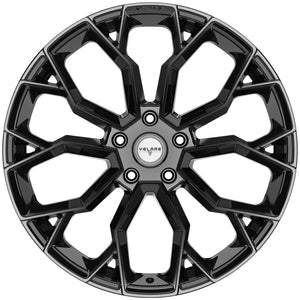 22 INCH VELARE VLR15 DIAMOND BLACK ALLOY WHEEL (Set of 4)