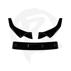 Audi A5 S5 F5 Facelift Front Lip - Gloss Black
