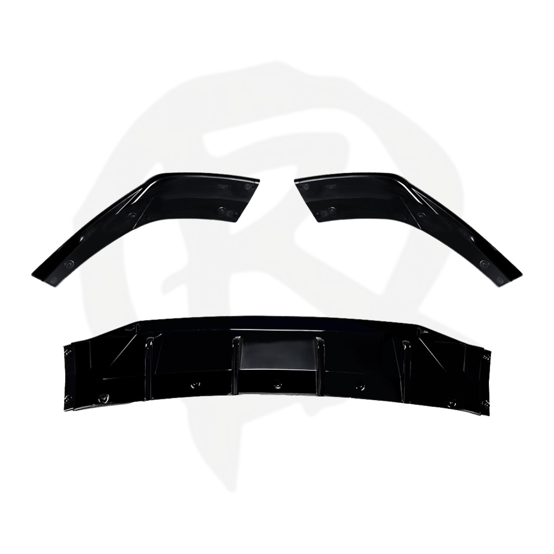 Audi A3 8Y Diffuser - Gloss Black