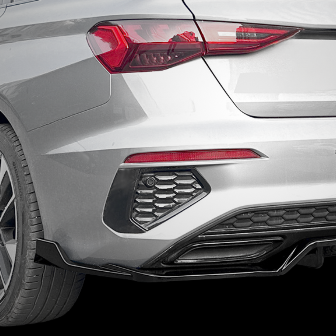 Audi A3 8Y Diffuser - Gloss Black