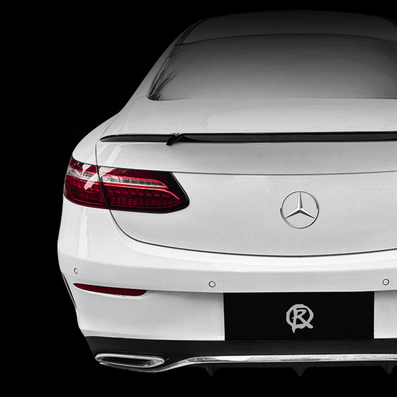 Mercedes E Class Couple C238 Brabus Spoiler - Gloss Black