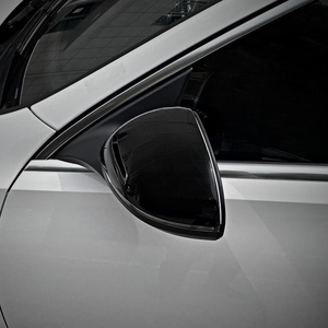 Mercedes C Class W206 Rear Mirror Cover - Gloss Black