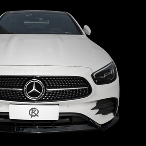 Mercedes E Class W213 C238 Front Splitter - Gloss Black