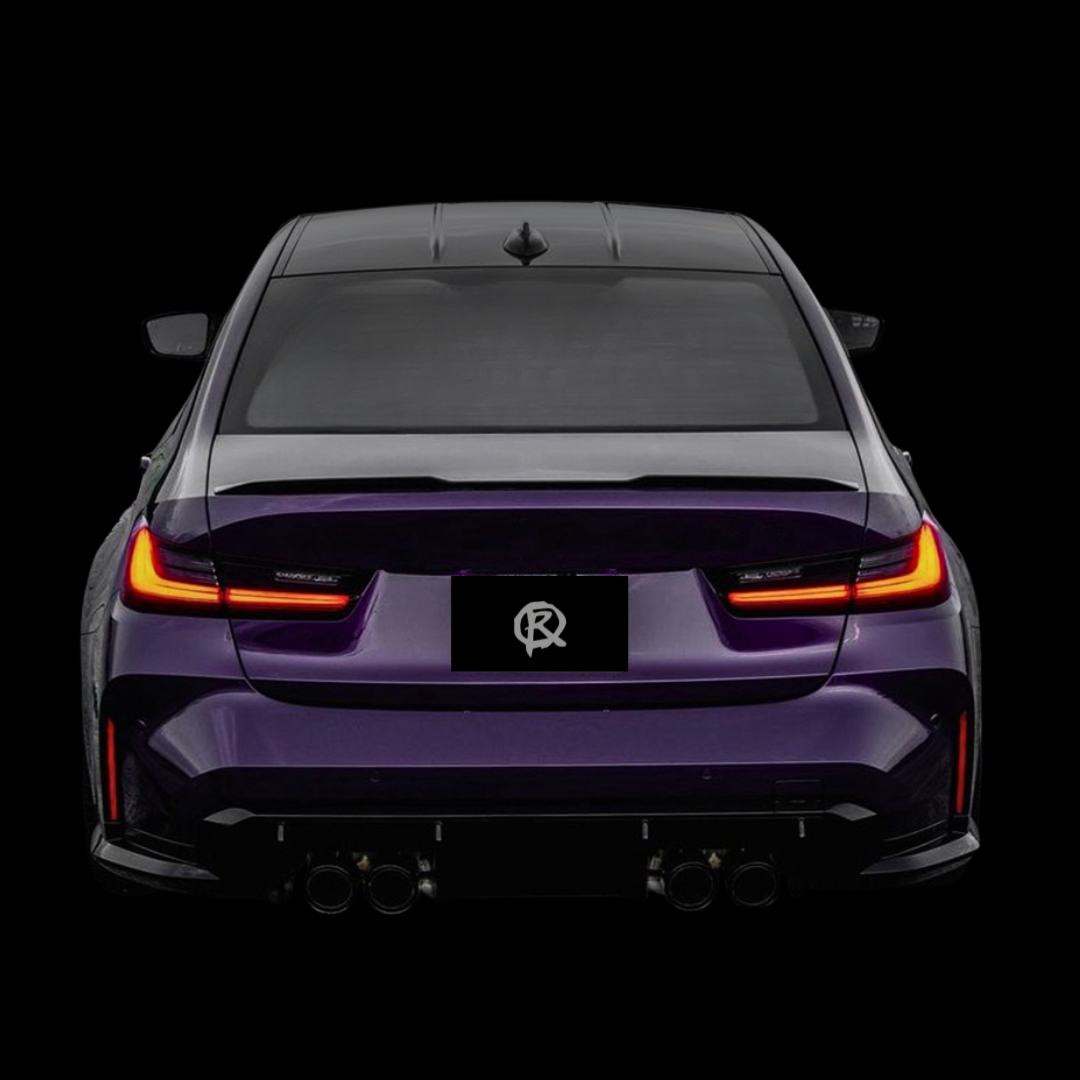 BMW 3 Series G20 M3 Style Spoiler - Gloss Black