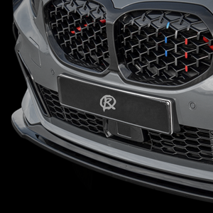 BMW 1 Series F40 M Sport Front Splitter - Gloss Black