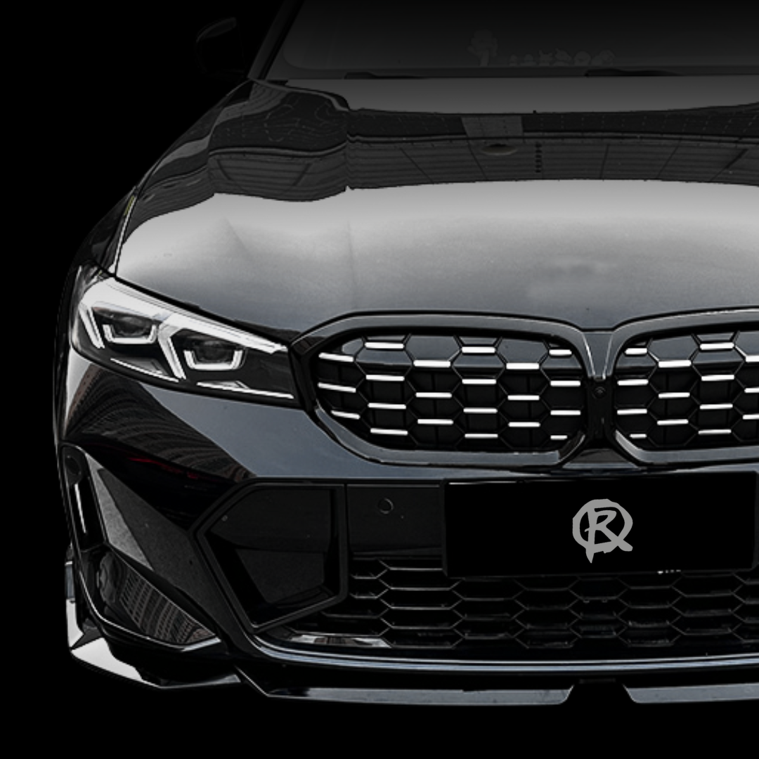 BMW 3 Series G20 LCI Front Lip - Gloss Black