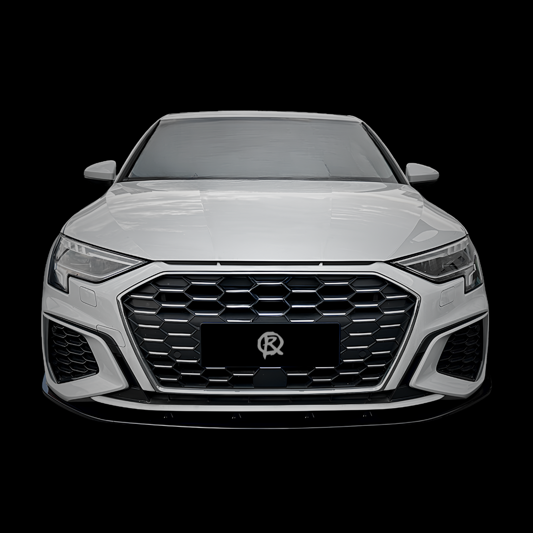 Audi A3 S3 8Y Front Lip - Gloss Black