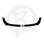 Mercedes C Class AMG Line Facelift W205 Front Lip - Gloss Black