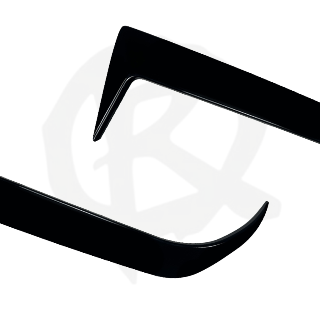 BMW 1 Series F70 M Sport Rear Bumper Flag - Gloss Black