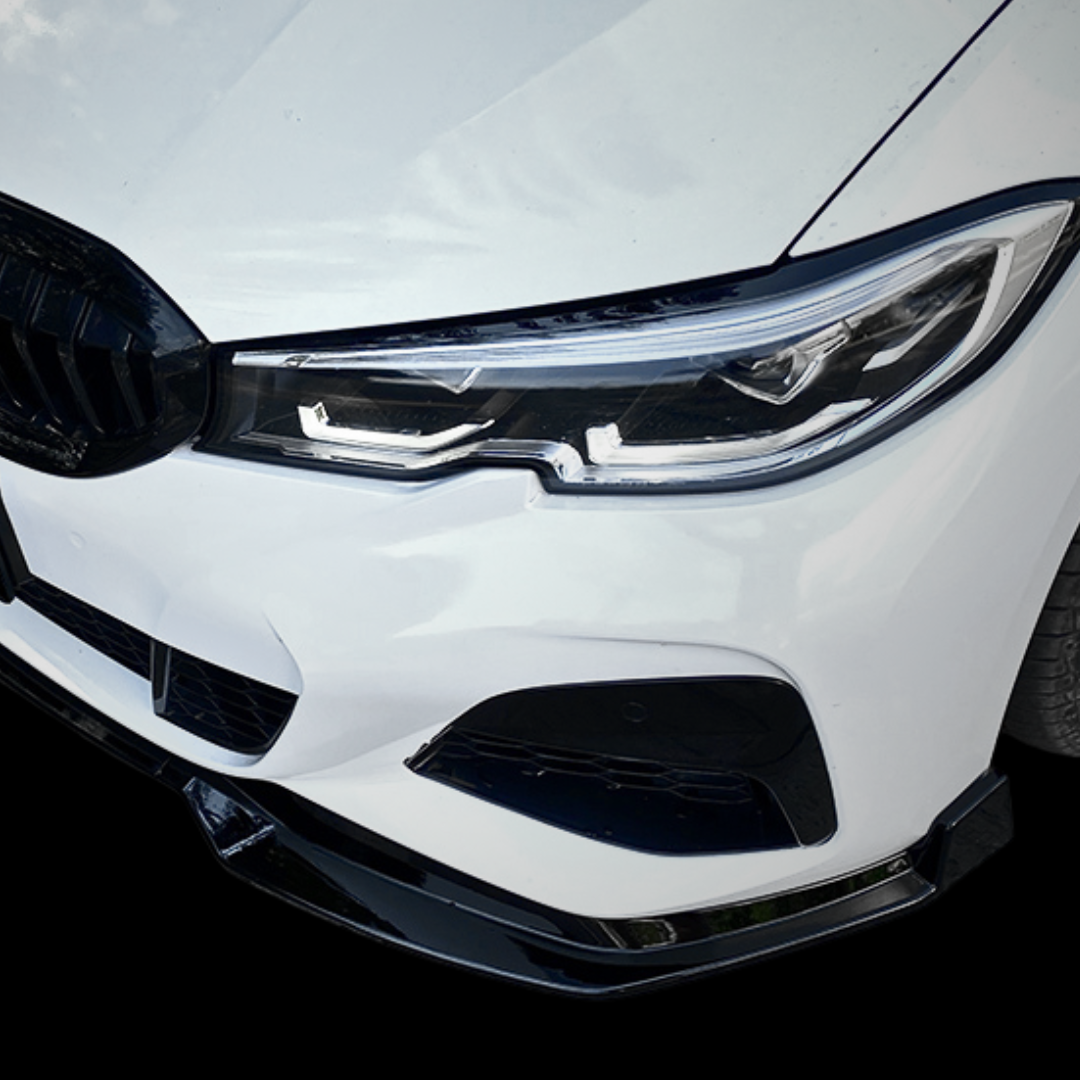 BMW 3 Series G20 Pre-Facelift M Pack Front Splitter - Gloss Black