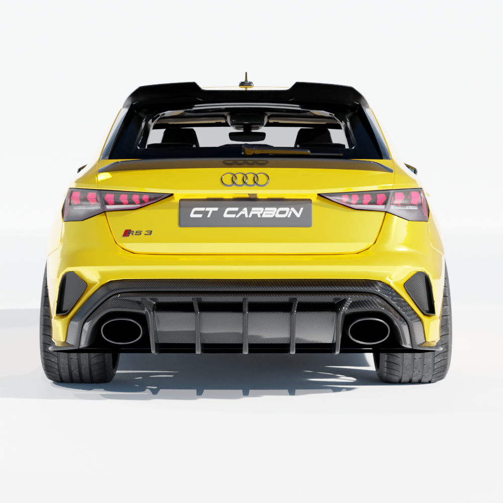 AUDI RS3 8Y 2025+ FACELIFT SPORTBACK FULL CARBON FIBRE KIT - CT DESIGN V2