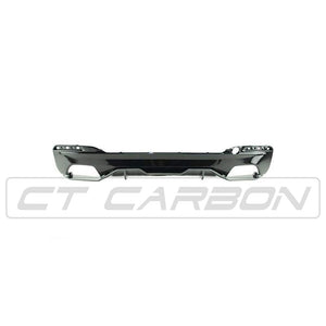 BLAK BY CT Diffuser BMW 5 SERIES G30 GLOSS BLACK DIFFUSER - MP STYLE - BLAK BY CT CARBON
