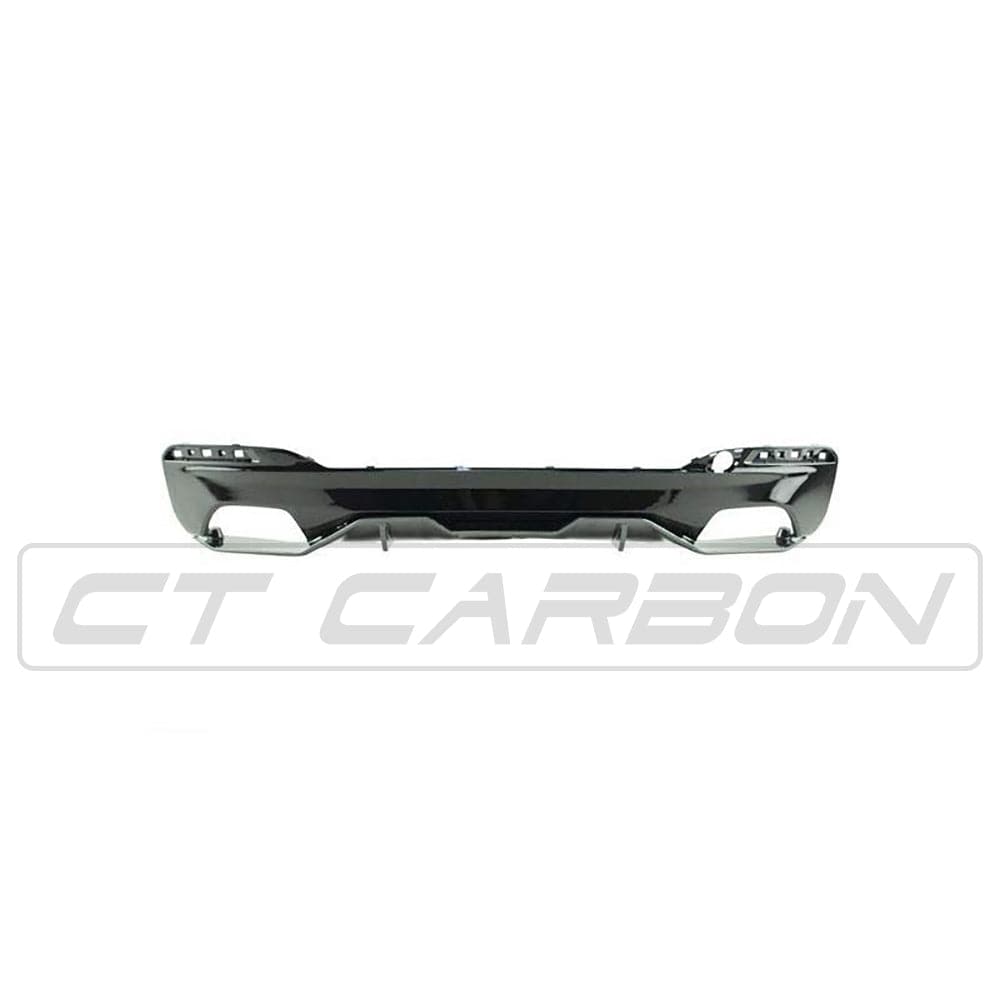 BLAK BY CT Diffuser BMW 5 SERIES G30 GLOSS BLACK DIFFUSER - MP STYLE - BLAK BY CT CARBON